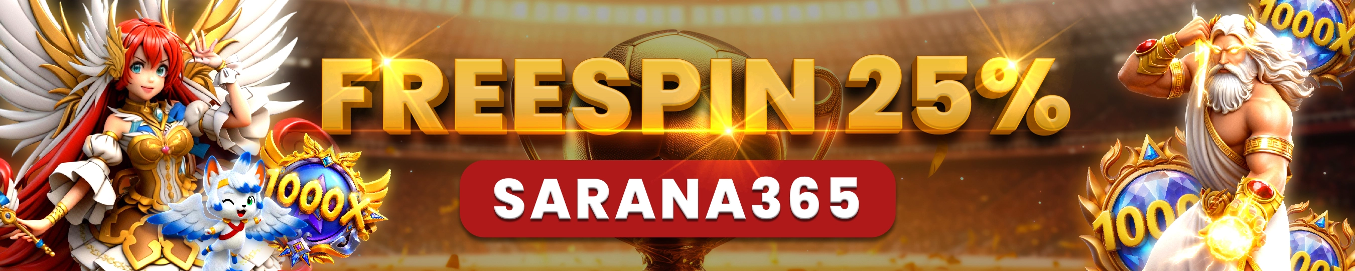 EVENT FREESPIN BONUS 25%